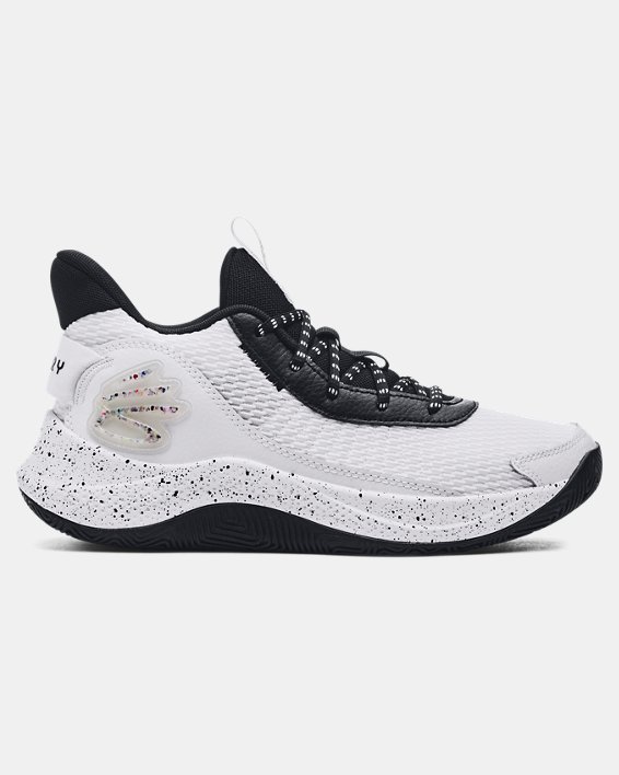 Unisex Curry 3Z7 Basketball Shoes in White image number 0